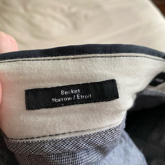 Blue Becket chinos by Frank & Oak, 33”x 32” - Picture 4 of 4